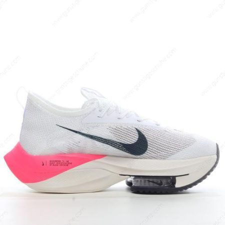 Günstiger Nike Air Zoom AlphaFly Next ‘Weiß Schwarz Rosa’ Schuhe DD8877-100