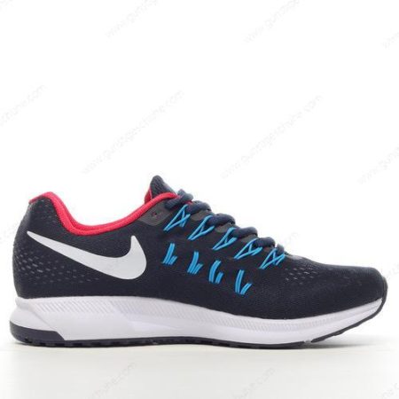 Günstiger Nike Air Zoom Pegasus 33 ‘Blau Schwarz Weiß Rot’ Schuhe