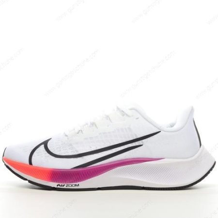 Günstiger Nike Air Zoom Pegasus 37 ‘Weiß Schwarz Violett Orange’ Schuhe BQ9646-103