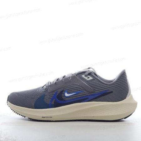 Günstiger Nike Air Zoom Pegasus 40 ‘Grau Blau’ Schuhe FB7179-002