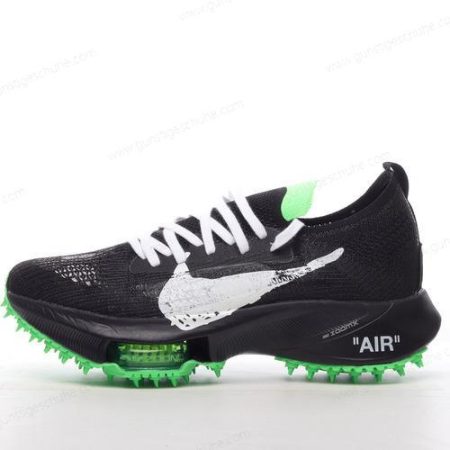 Günstiger Nike Air Zoom Tempo Next x Off-White ‘Schwarz Grün Weiß’ Schuhe CV0697-001