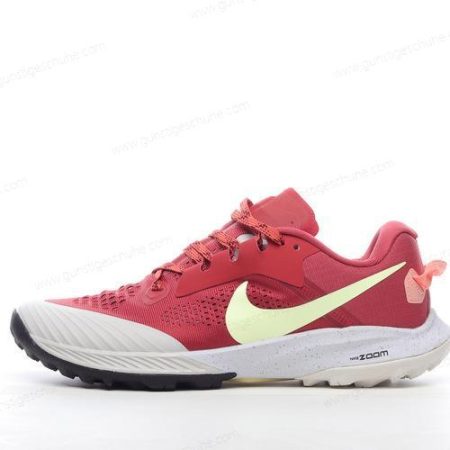 Günstiger Nike Air Zoom Terra Kiger 6 ‘Rot Grau Gelb Weiß’ Schuhe CJ0219-600
