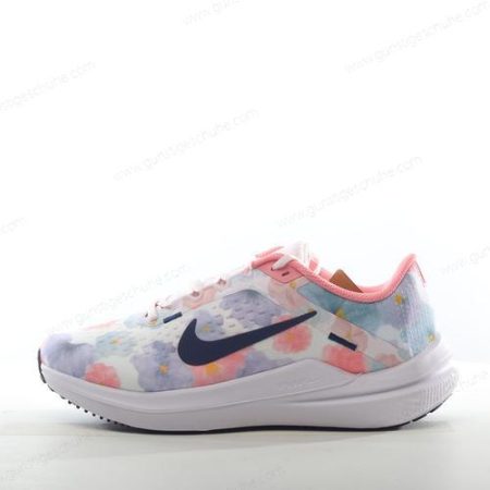 Günstiger Nike Air Zoom Winflo 10 ‘Weiß Blau Rosa’ Schuhe