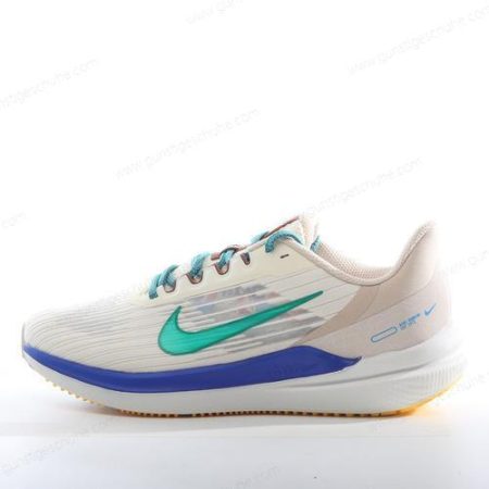 Günstiger Nike Air Zoom Winflo 9 Premium ‘Weiß Blau Grau Grün’ Schuhe DV8997-100