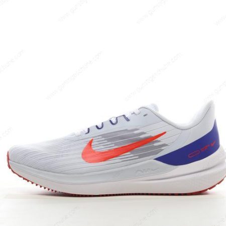 Günstiger Nike Air Zoom Winflo 9 ‘Weiß Blau Orange’ Schuhe DD6203-006