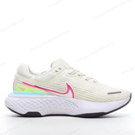 Günstiger Nike Air ZoomX Invincible Run Flyknit ‘Weiß Rosa Grün’ Schuhe DJ5454-001