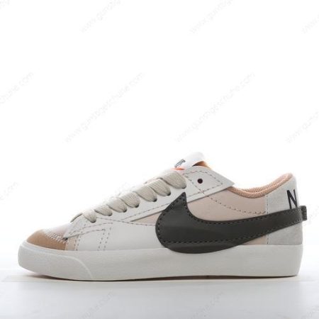 Günstiger Nike Blazer Low 77 Jumbo ‘Weiß Grün Braun’ Schuhe DQ1470-105