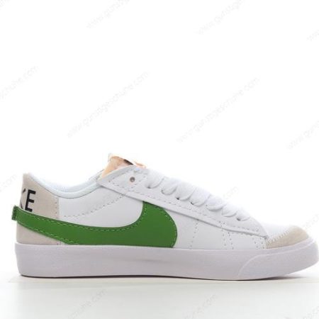 Günstiger Nike Blazer Low 77 Jumbo ‘Weiß Grün’ Schuhe DV9122-131