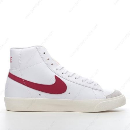 Günstiger Nike Blazer Mid 77 Vintage ‘Weiß Rot’ Schuhe CZ1055-102