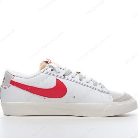 Günstiger Nike Blazer Mid 77 ‘Weiß Gold Rot’ Schuhe DH4370-002