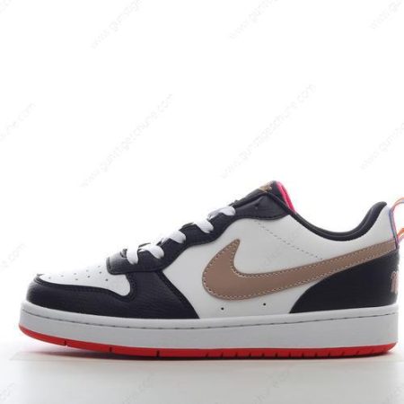 Günstiger Nike Court Borough Low 2 ‘Silber Schwarz Weiß’ Schuhe DJ0040-100