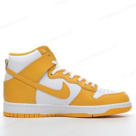 Günstiger Nike Dunk High ‘Weiß Gelb’ Schuhe DD1869-106