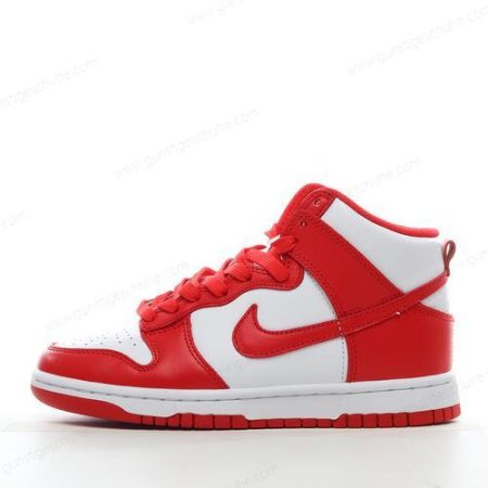 Günstiger Nike Dunk High ‘Weiß Rot’ Schuhe DD1399-106