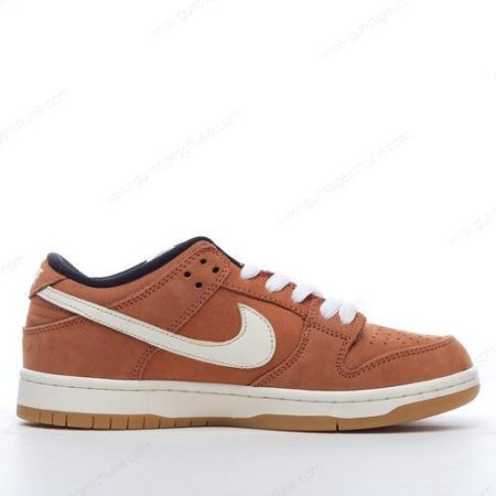 Günstiger Nike Dunk Low ‘Braun Weiß’ Schuhe DH1319-200