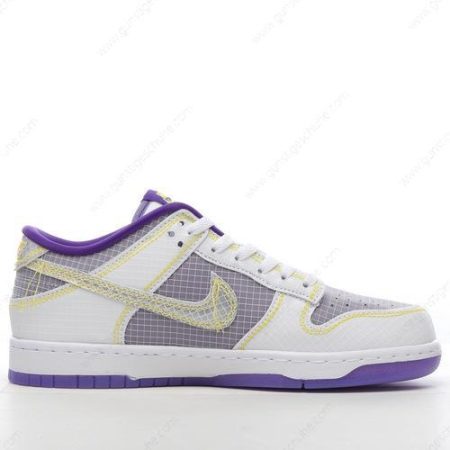 Günstiger Nike Dunk Low ‘Grau Violett Gelb’ Schuhe DJ9649-500