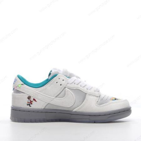 Günstiger Nike Dunk Low ‘Grau Weiß’ Schuhe DO2326-001