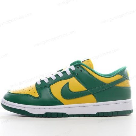 Günstiger Nike Dunk Low ‘Grün Gelb’ Schuhe CU1727-700