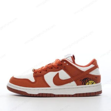 Günstiger Nike Dunk Low LX ‘Orange Weiß’ Schuhe DZ2710-101