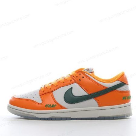 Günstiger Nike Dunk Low ‘Orange Grün’ Schuhe DR6188-800