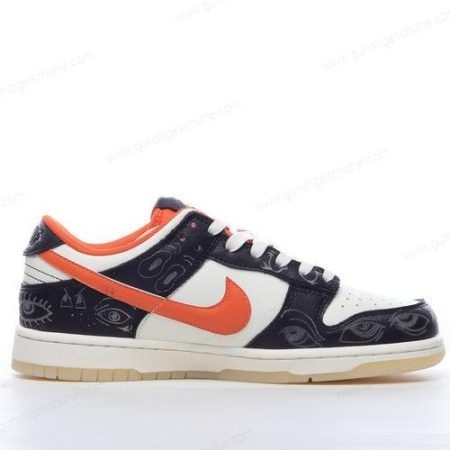Günstiger Nike Dunk Low PRM ‘Schwarz Orange Weiß’ Schuhe DO3806-100