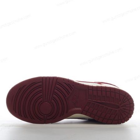 Günstiger Nike Dunk Low PRM ‘Weiß Rot’ Schuhe FJ4555-100
