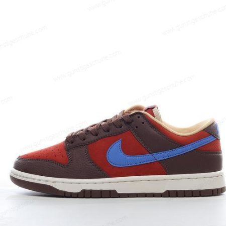 Günstiger Nike Dunk Low Retro PRM ‘Braun Blau Rot’ Schuhe DR9704-200