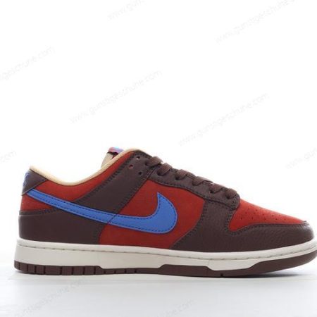 Günstiger Nike Dunk Low Retro PRM ‘Braun Blau Rot’ Schuhe DR9704-200