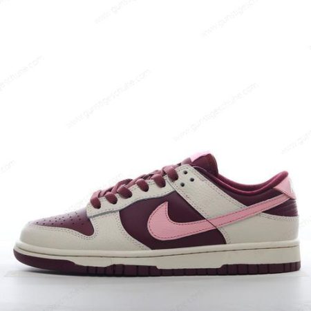 Günstiger Nike Dunk Low Retro PRM ‘Rosa Rot Grau’ Schuhe DR9705-100