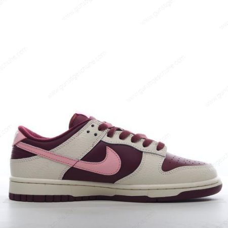 Günstiger Nike Dunk Low Retro PRM ‘Rosa Rot Grau’ Schuhe DR9705-100