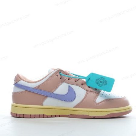 Günstiger Nike Dunk Low ‘Rosa Weiß Violett’ Schuhe DD1503-601