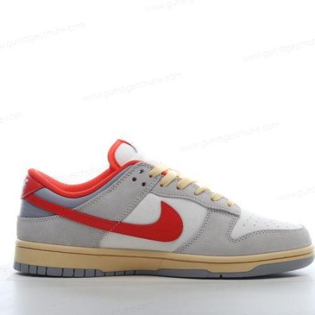 Günstiger Nike Dunk Low ‘Rot Grau’ Schuhe FJ5429-133