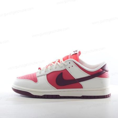 Günstiger Nike Dunk Low ‘Rot Weiß’ Schuhe HF0736-161