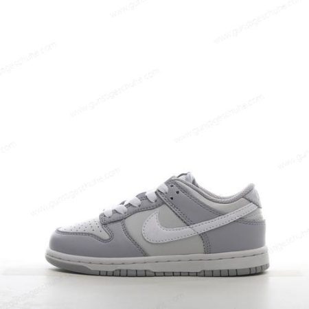 Günstiger Nike Dunk Low SB GS Kids ‘Grau Weiß’ Schuhe