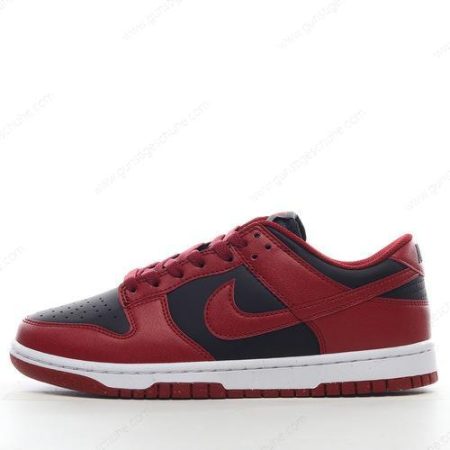 Günstiger Nike Dunk Low ‘Schwarz Rot’ Schuhe DN1431-002