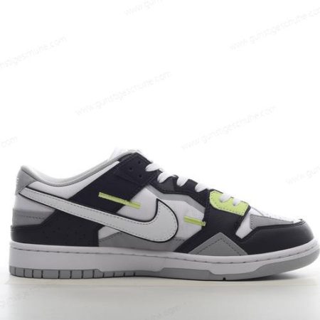 Günstiger Nike Dunk Low Scrap ‘Schwarz Weiß Grau’ Schuhe DC9723-001