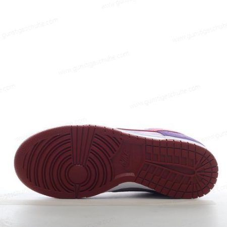 Günstiger Nike Dunk Low ‘Violett Rot’ Schuhe CU1726-500