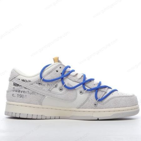 Günstiger Nike Dunk Low x Off-White ‘Grau Weiß’ Schuhe DJ0950-104