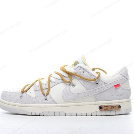 Günstiger Nike Dunk Low x Off-White ‘Grau Weiß’ Schuhe DJ0950-105