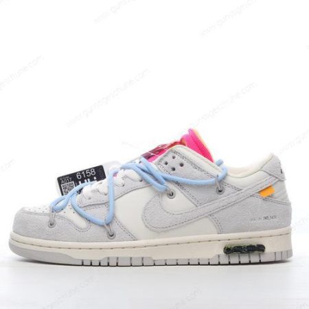 Günstiger Nike Dunk Low x Off-White ‘Grau Weiß’ Schuhe DJ0950-113