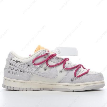 Günstiger Nike Dunk Low x Off-White ‘Grau Weiß’ Schuhe DJ0950-114