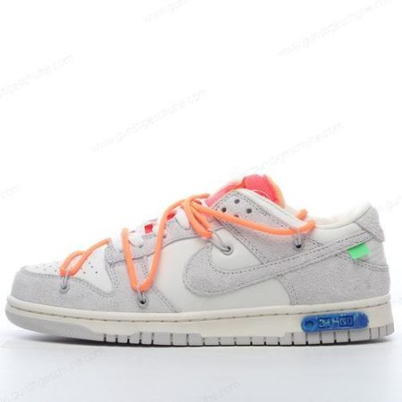 Günstiger Nike Dunk Low x Off-White ‘Grau Weiß’ Schuhe DJ0950-116