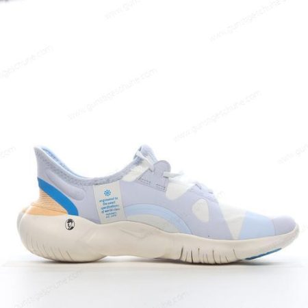 Günstiger Nike Free RN 5 ‘Grau Blau’ Schuhe CI1289-001