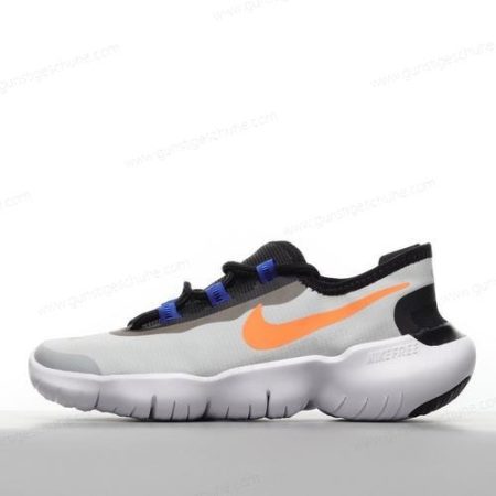 Günstiger Nike Free Run 5.0 2020 ‘Grau Schwarz Orange’ Schuhe CI9921-005