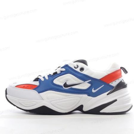 Günstiger Nike M2K Tekno ‘Weiß Schwarz Orange Blau’ Schuhe AV4789-100