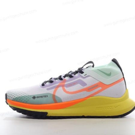 Günstiger Nike React Pegasus Trail 4 Gore Tex ‘Gelb Grün Schwarz Orange’ Schuhe DJ7926-500