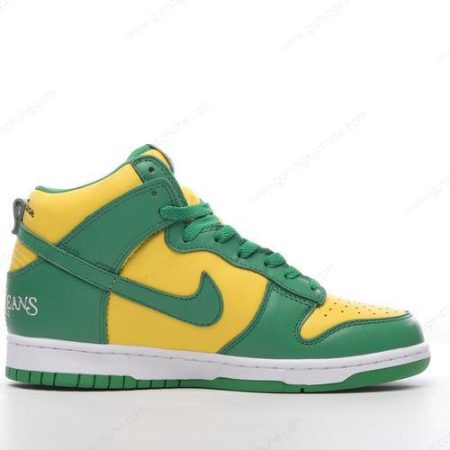 Günstiger Nike SB Dunk High ‘Grün Weiß Gelb’ Schuhe DN3741-700