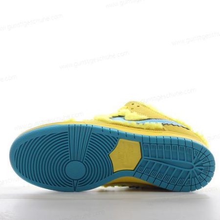 Günstiger Nike SB Dunk Low ‘Blau Gelb’ Schuhe CJ5378-700