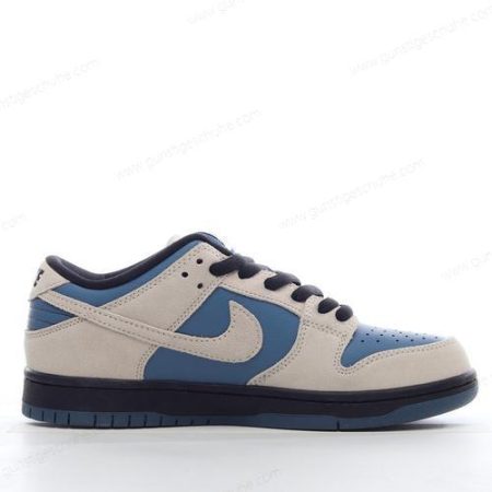 Günstiger Nike SB Dunk Low ‘Grau Schwarz Blau’ Schuhe BQ6817-200