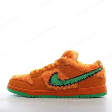 Günstiger Nike SB Dunk Low ‘Grün Orange’ Schuhe CJ5378-800