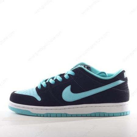 Günstiger Nike SB Dunk Low ‘Schwarz Weiß Blau’ Schuhe 304292-030